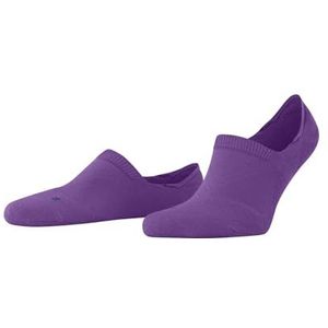 FALKE Cool Kick Sneakers, uniseks, volwassenen, ademend, sneldrogend, wit, zwart, meer kleuren, korte sportsokken met luszolen, 1 paar, Paars (Pink Iris 8943) nieuw - milieuvriendelijk