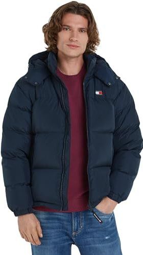 Tommy Jeans Tjm Alaska Puffer Ext Dm0dm19537 Andere herenjassen, Donker Navy Blauw