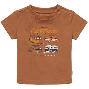 Noppies Baby Huaian Baby Jongens T-Shirt Karamel Brown P900, 56, Karamelbruin - P900