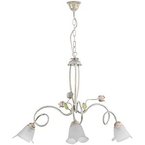 ONLI Staande lamp Wilma 3 glanzend wit