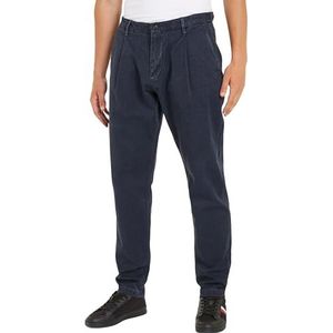 Tommy Hilfiger Chino Chelsea 1plt Dobby Yd Gmd Geweven broek voor heren, Aegean Sea