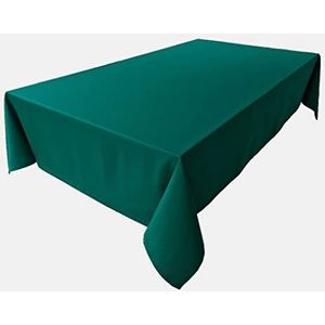 Premium tafelkleed van 100% katoen collectie Concept, kleur en grootte naar keuze (tafelkleed - 150x350 cm, dennengroen)