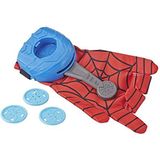 Hasbro Marvel Web Disc Blaster handschoen met 3 mesh-schijven