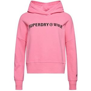 Superdry Sweater met capuchon Trainingspak voor dames, Marne Pink