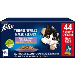 Felix Malse reepjes in gelei – gemengde selectie, 44 x 85 g