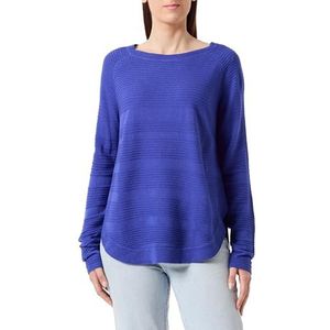 ONLY Effen gebreide damestrui, Dazzling Blauw