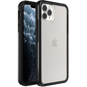 LifeProof Beschermhoes voor Apple iPhone 11 Pro Max, dun, transparant, schokbestendig, SEE-serie, zwart kristal, transparant/zwart