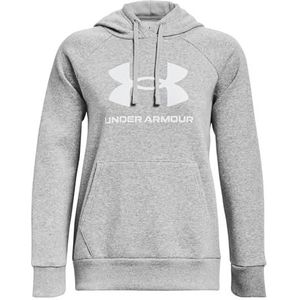Under Armour Rival Fleece hoodie met groot logo voor dames
