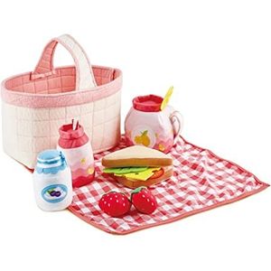 Hape E3179 Peuter Picnic Basketbal, zwart