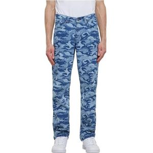 Urban Classics Pantalon en jean imprimé camouflage laser pour homme, Camouflage, 38