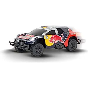 Carrera Raceauto Radiografisch Red Bull Peugeot 08 DKR 16 1:16