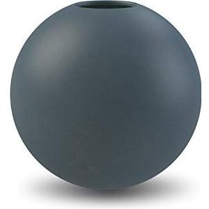 Cooee Design Ball Keramische vaas in bolvorm, 8 cm, middernachtblauw