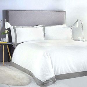 Serene Madison Beddengoedset voor kingsize bedden, onderhoudsvriendelijk, polyester, katoen, grijs