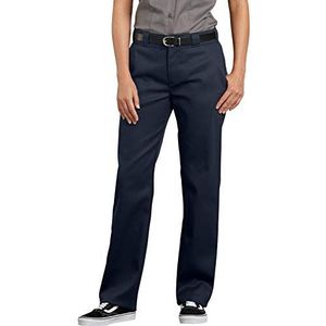 Dickies Flex Original Fit Rechte werkbroek voor dames (1 stuk), Navy Blauw