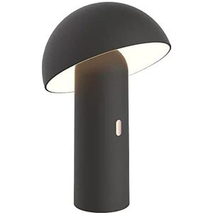 Draadloze tafellamp draaibare kop LED warm wit TOD BLACK H28cm