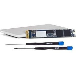 OWC Aura PRO X2 480 GB SSD upgrade oplossing met Envoy Pro gereedschap en behuizing voor MacBook Air (midden 2013-2017) en MacBook Pro (Retina eind 2013 midden 2015)