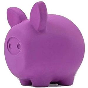 United Pets Pigs Piggy Hondenspeelgoed, varken, design, latexspel, violet, eenheidsmaat