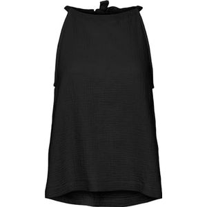 Vero Moda Vmnatali Nia-Débardeur pour femme, Noir, M