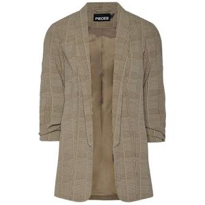 PIECES Pcbosella 3/4 Printed Blazer Noos Bc Klassieke damesblazer (1 stuk), Vaatwasserbestendig.