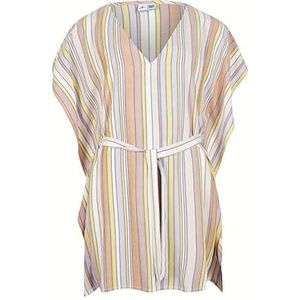 O'NEILL Hana Beach Cover Up casual jurk voor dames, 32021 Multi Stripe, L-XL, 32021 Multi Stripe