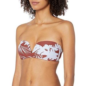 Seafolly Wild Tropics Bra hoofdband bikinitop, bruin (amber amber), 80B (maat fabrikant: 8) dames, Bruin