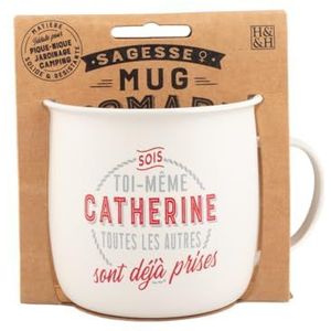 MUG NOMADE - Catherine gepersonaliseerde thee- en koffiemok - cadeau voor dames en heren