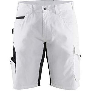 Blaklader 109413301098 Stretch Shorts Schilders, wit/donkergrijs, wit, donkergrijs