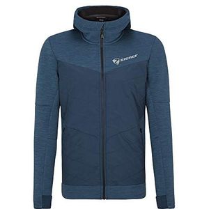 Ziener Janok Hybrid isolatiejack voor dames, gevoerd, warm, functioneel, Navy Blauw