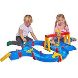 AquaPlay - Container poort – watercircuit – buitenspel voor kinderen – 1 boot + 1 auto + 1 kraan – 8700001532