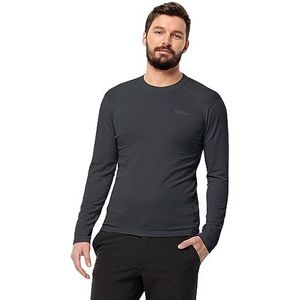 Jack Wolfskin Infinite T-shirt voor heren, Phantom