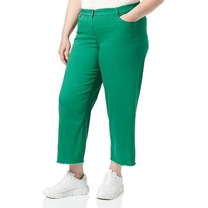 Samoon Pantalon Lotta pour femme, Vraiment vert, 70