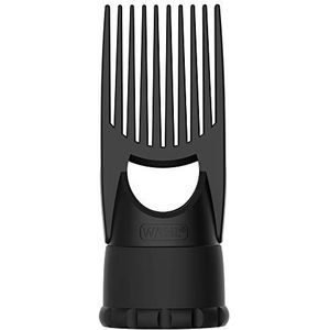 Wahl OnePik Pik Buse pour sèche-cheveux afro PowerPik, accessoire de peigne, embouts concentrés, dents longues, séchage efficace, ajouter du volume, taille maximale du corps : 52 mm