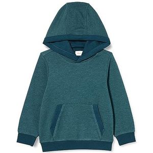 s.Oliver Junior Jongens-hoodie, blauw/groen, 116, Blauw/Groen