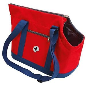 Croci Giselle tas, blauw/rood, 49 x 23 x 31 cm