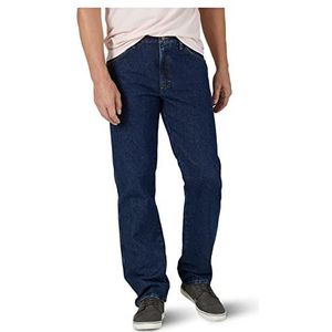 Wrangler Authentics Authentics Classic Regular Fit Jeans voor heren, donker spoelen, 36W x 32L, donker spoelen