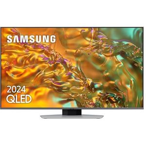 SAMSUNG QLED 4K 2024 50Q80D Smart TV de 50"" avec image et son améliorés, meilleur contrôle des couleurs avec Full Array, meilleure Smart TV et écoute tous les haut-parleurs avec Q-Symphony