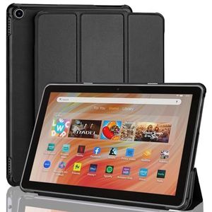 Étui pour tablette Fire HD 10 (version 2023, 13e génération), étui pour Oqddqo Amazon Kindle 10 Plus, coque de protection arrière rigide avec support lourd pour Fire 10 13e génération, incompatible