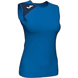 Joma Spike II T-shirt voor meisjes, koningsblauw/marineblauw