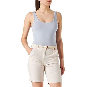 TOM TAILOR Bermuda voor dames, 23327 - fijne strepen beige