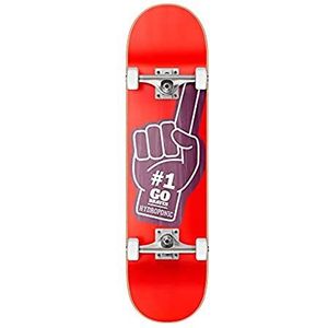 Hydroponic Hand CO Skateboard, uniseks, rood, 8,1 inch
