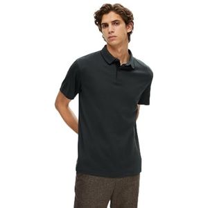 SELECTED HOMME Slhleroy Coolmax SS Polo Noos Polo pour homme, Gables vertes., L