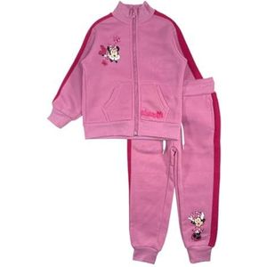 Jogging Minnie, Vêtements Confortables pour les Filles, Parfait pour les Activités Quotidiennes de Votre Enfant, Rose, 4 ans