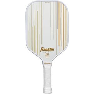 Franklin Sports Pro Pickleball Paddles, Signature Series Pro Pickleball paddle met MaxGrit oppervlak, USA Pickleball (USAPA), toernooien, goedgekeurde Pickleball Paddle, 13 mm polypropyleen kern, goud