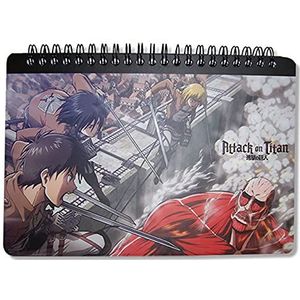 Great Eastern Entertainment Notitieboek - Attack on Titan - New Attack Toys Anime gelicentieerd product GE43166