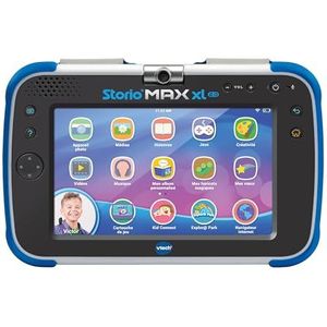 VTech Storio Max 2.0 Tablet XL blauw - kindertablet 7 inch, 100% pedagogisch - versie FR, Android, blauw