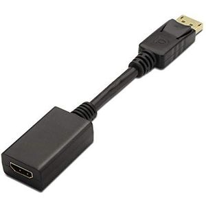 AISENS A125-0134 HDMI-converter, 15 cm, zwart