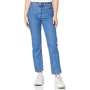 Levi's 501 Crop Damesjeans met rechte pijpen