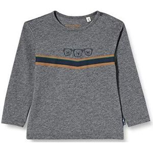 Sanetta Fiftyseven Baby Jongens T-Shirt Set Dark Grey Mel, Grijs, 68, grijs.