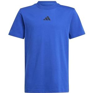 adidas Mixte enfant ESSENTIALS T-SHIRT, team royal blue/black, 9-10 Years