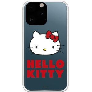 Personalaizer Coque souple compatible pour iPhone 15 Pro du logo Hello Kitty